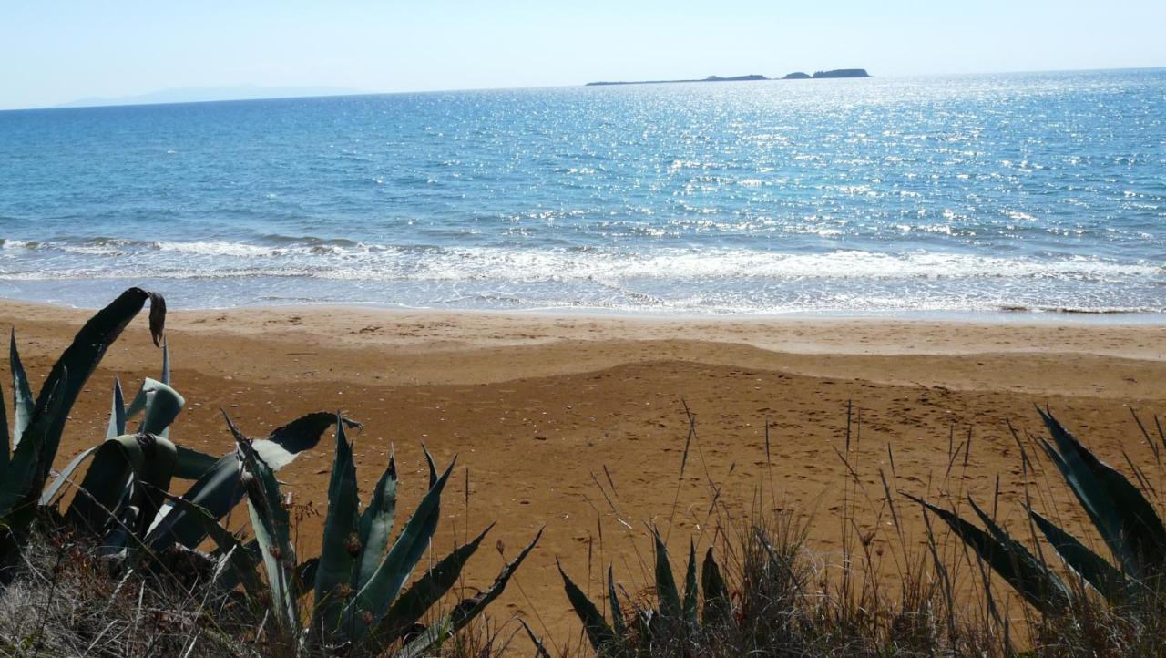 Villa Emmanouela Xi Beach Esterno foto